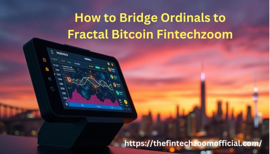 How to Bridge Ordinals to Fractal Bitcoin