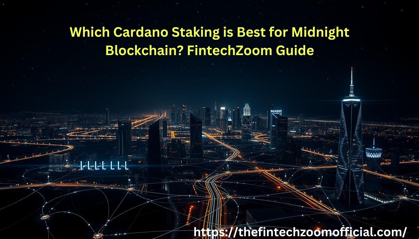 Which Cardano Staking is Best for Midnight Blockchain?  Fintech Guide